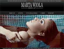 Tablet Screenshot of martawiola.com